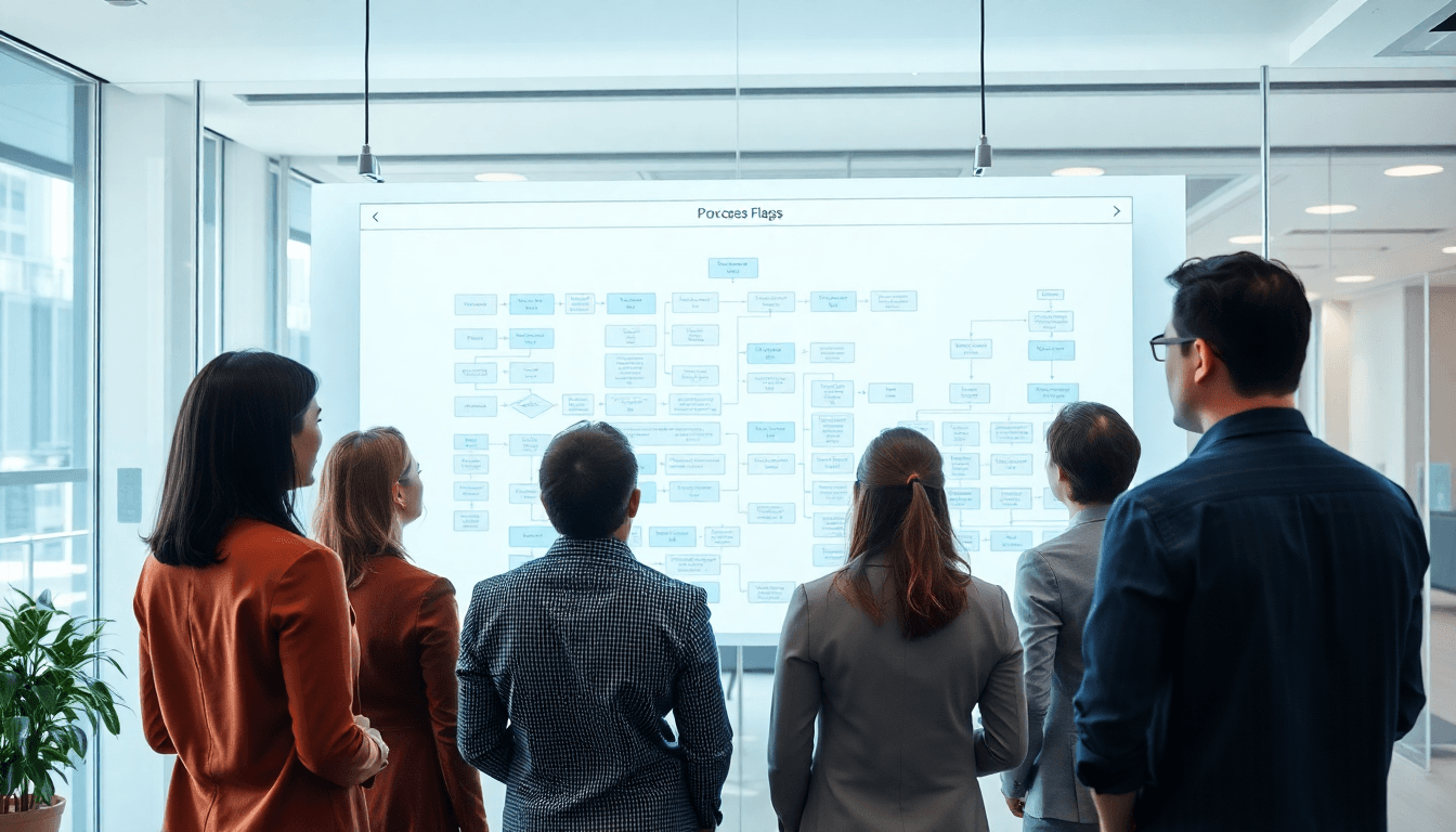 Diagrama de flujo de una empresa